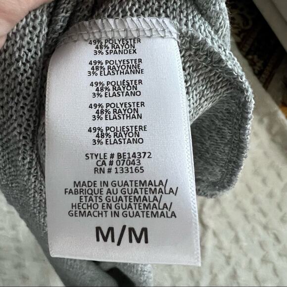 Anthropologie Eri + Ali Naples Off-the-Shoulder Tunic Sweater - Picture 6 of 6